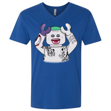 T-Shirts Royal / X-Small Jared Lego Men's Premium V-Neck