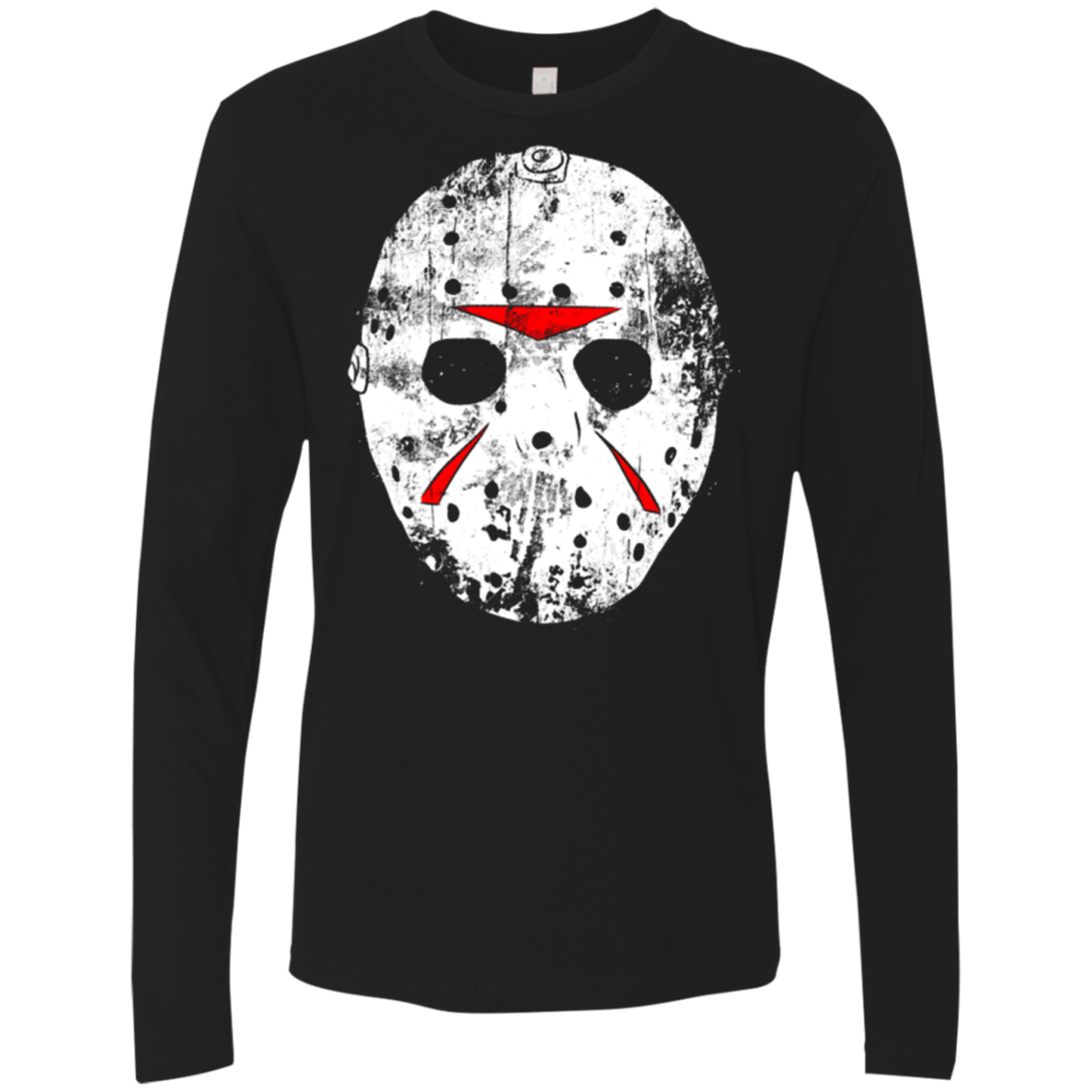 T-Shirts Black / Small Jason Grunge Men's Premium Long Sleeve
