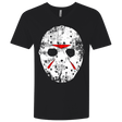 T-Shirts Black / X-Small Jason Grunge Men's Premium V-Neck