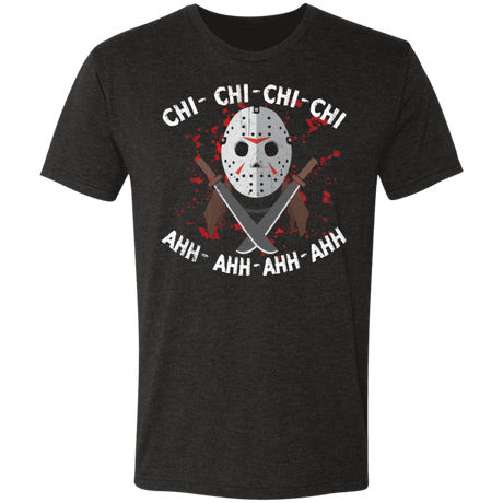 T-Shirts Vintage Black / S Jason Mask Chi Chi Men's Triblend T-Shirt