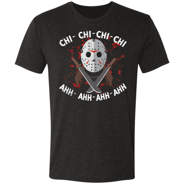 T-Shirts Vintage Black / S Jason Mask Chi Chi Men's Triblend T-Shirt
