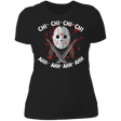 T-Shirts Black / X-Small Jason Mask Chi Chi Women's Premium T-Shirt