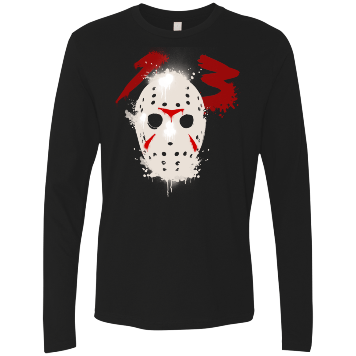 T-Shirts Black / S Jason Men's Premium Long Sleeve