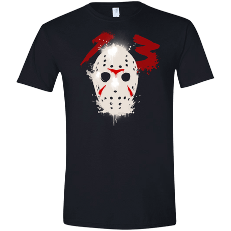 T-Shirts Black / X-Small Jason Men's Semi-Fitted Softstyle