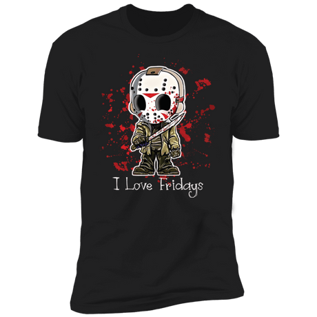 T-Shirts Black / X-Small Jason Voorhees Fridays Men's Premium T-Shirt