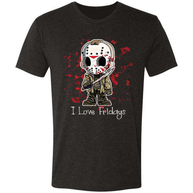 T-Shirts Vintage Black / S Jason Voorhees Fridays Men's Triblend T-Shirt