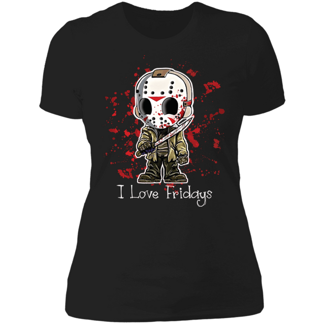 T-Shirts Black / X-Small Jason Voorhees Fridays Women's Premium T-Shirt