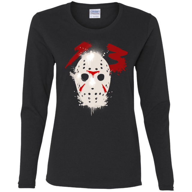 T-Shirts Black / S Jason Women's Long Sleeve T-Shirt