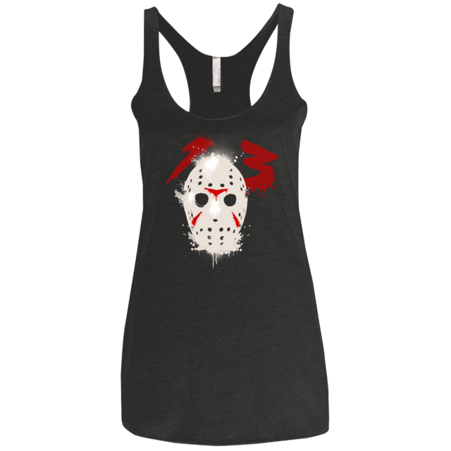 T-Shirts Vintage Black / X-Small Jason Women's Triblend Racerback Tank