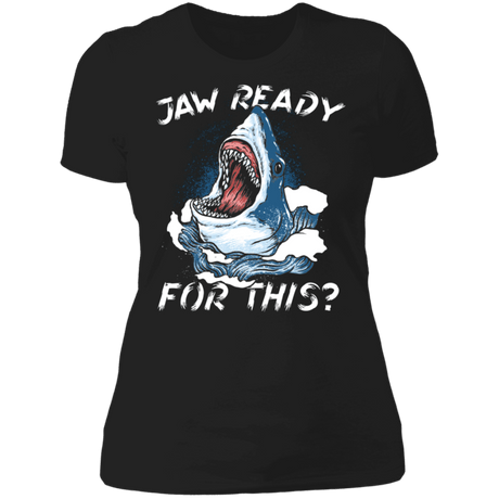 T-Shirts Black / X-Small Jaw Ready For This Women's Premium T-Shirt