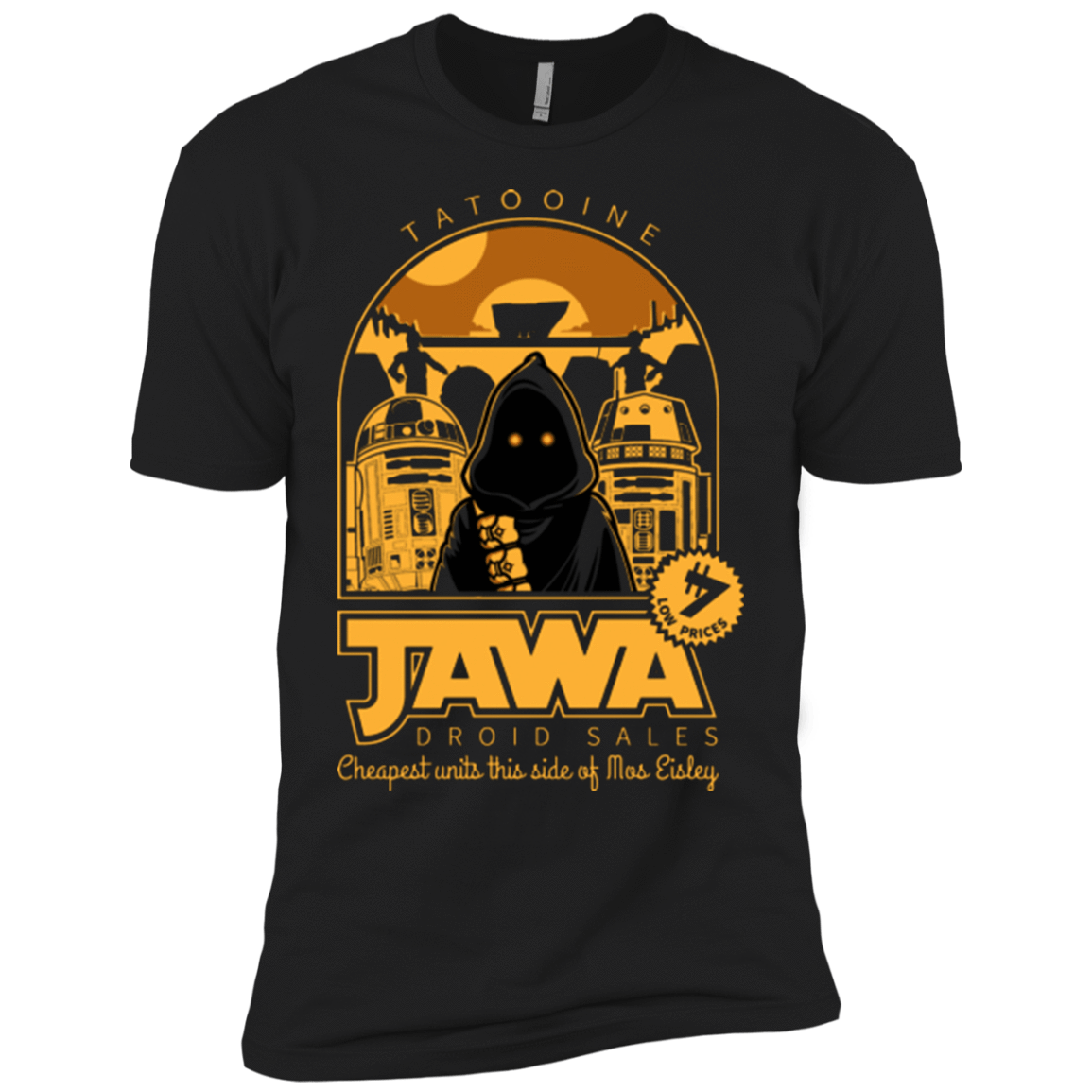 T-Shirts Black / YXS Jawa Droid Sales Boys Premium T-Shirt