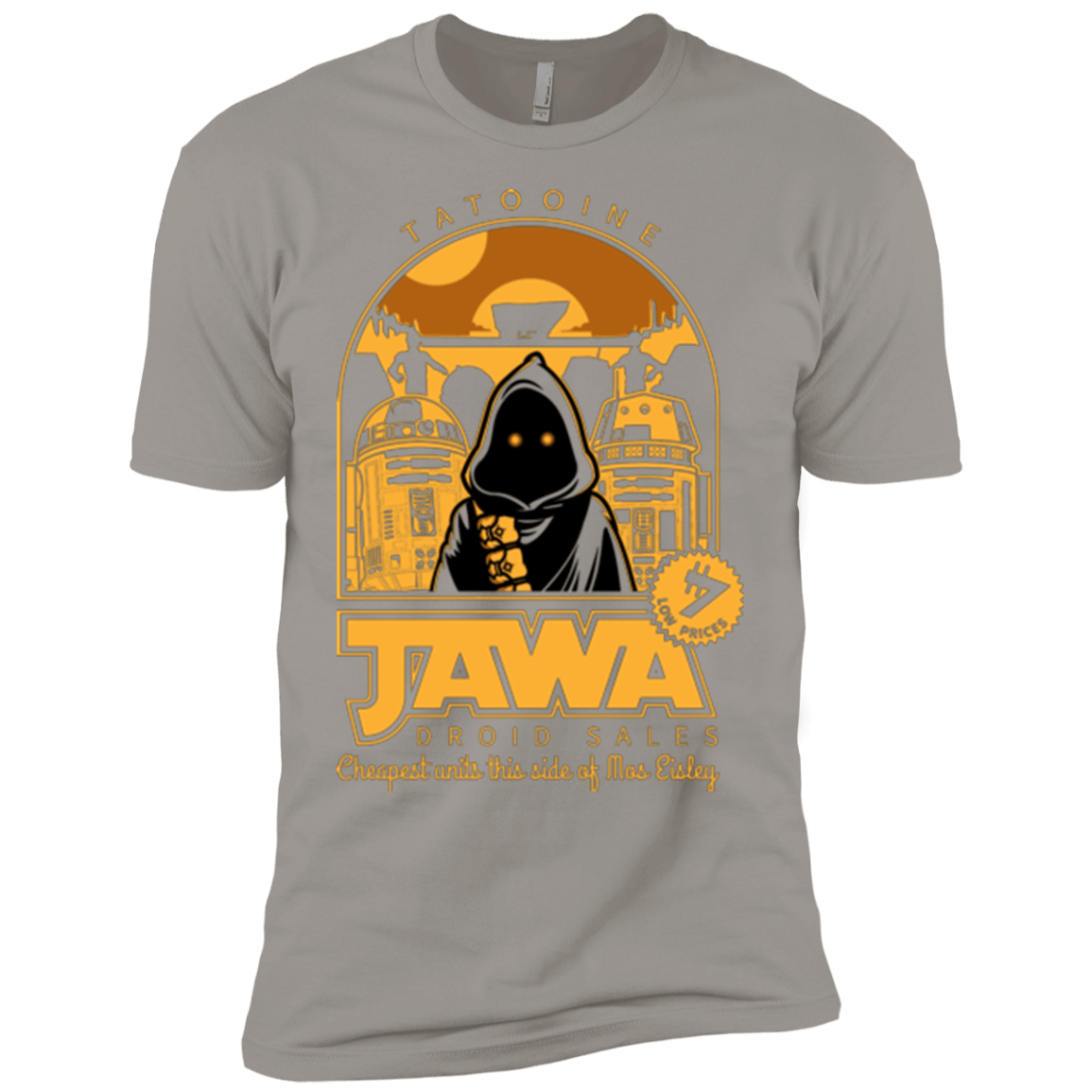 T-Shirts Light Grey / YXS Jawa Droid Sales Boys Premium T-Shirt