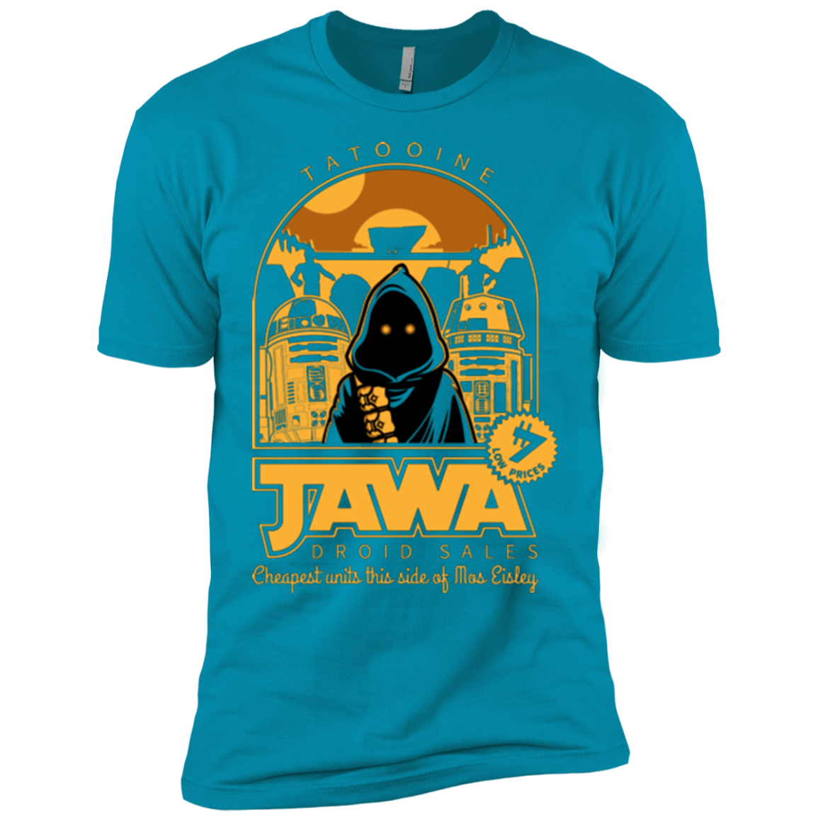 T-Shirts Turquoise / YXS Jawa Droid Sales Boys Premium T-Shirt