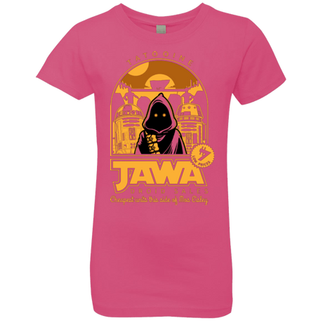 T-Shirts Hot Pink / YXS Jawa Droid Sales Girls Premium T-Shirt