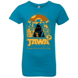 T-Shirts Turquoise / YXS Jawa Droid Sales Girls Premium T-Shirt