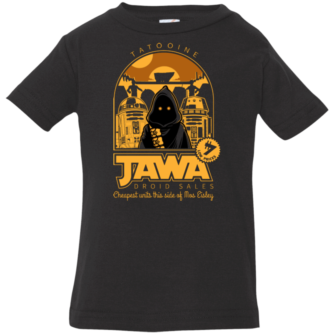 T-Shirts Black / 6 Months Jawa Droid Sales Infant PremiumT-Shirt