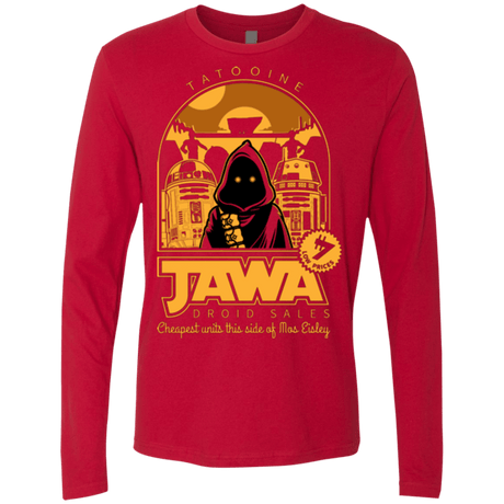 T-Shirts Red / Small Jawa Droid Sales Men's Premium Long Sleeve
