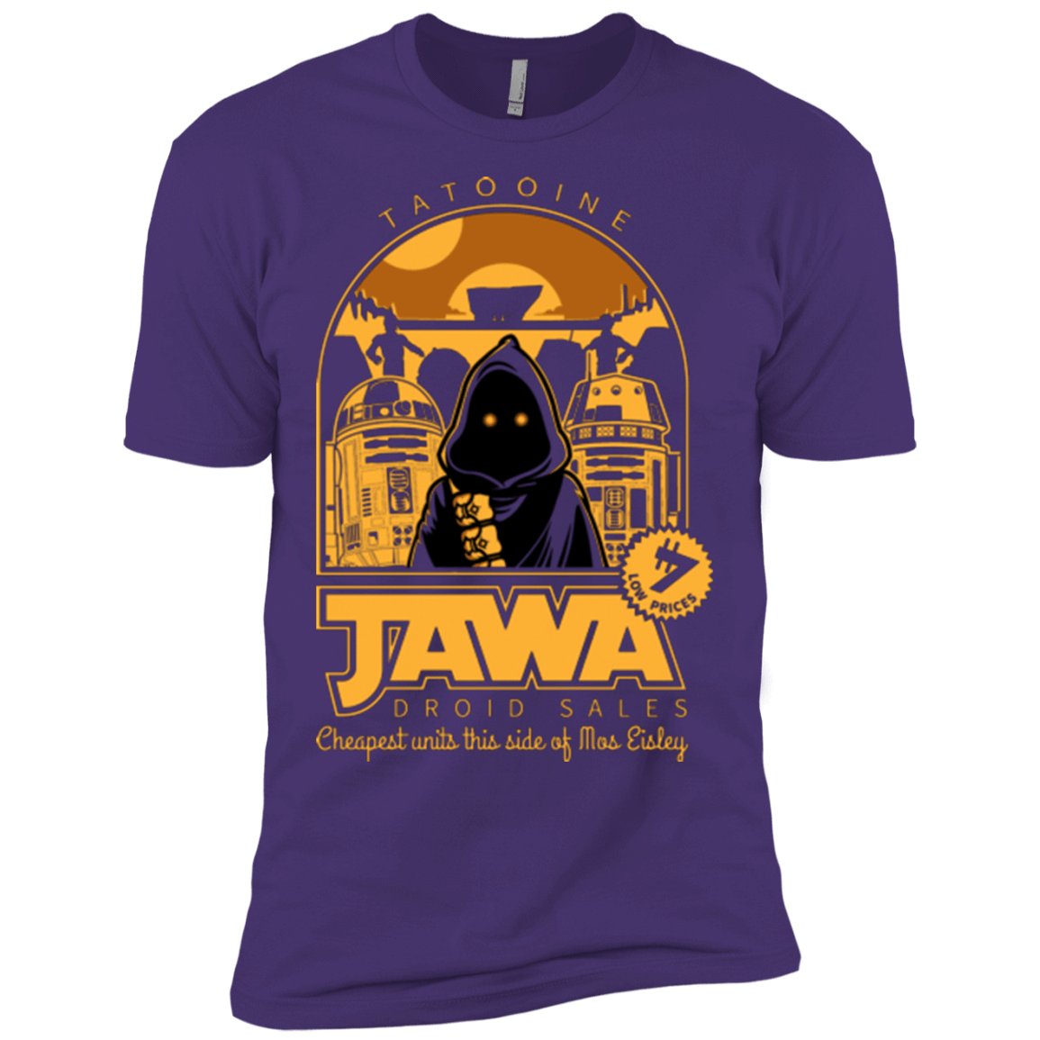 T-Shirts Purple / X-Small Jawa Droid Sales Men's Premium T-Shirt