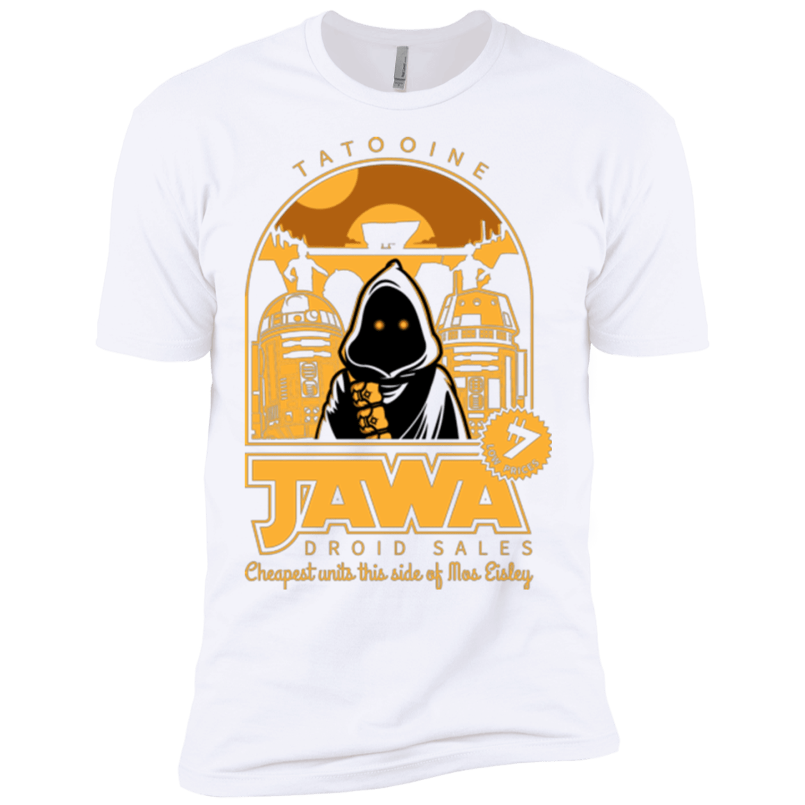 T-Shirts White / X-Small Jawa Droid Sales Men's Premium T-Shirt