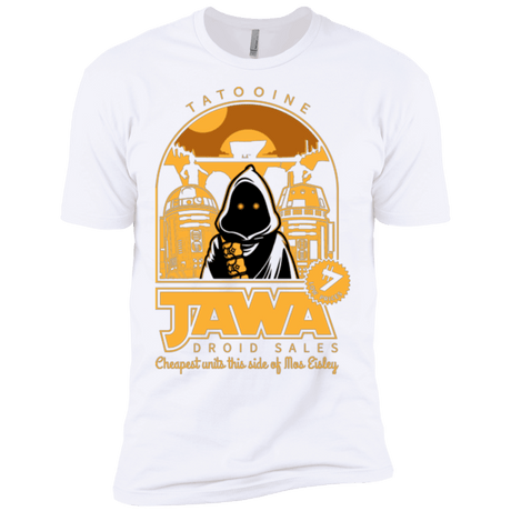 T-Shirts White / X-Small Jawa Droid Sales Men's Premium T-Shirt