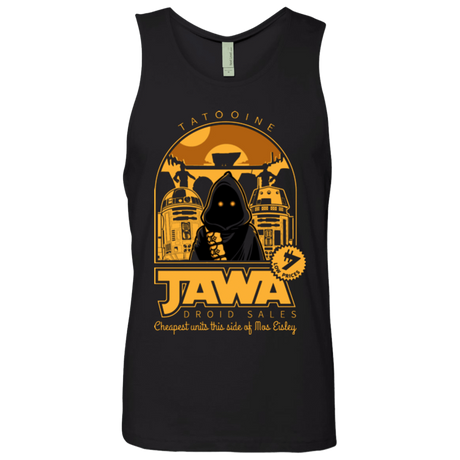 T-Shirts Black / Small Jawa Droid Sales Men's Premium Tank Top