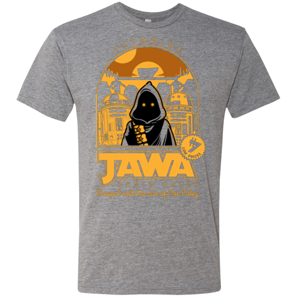 T-Shirts Premium Heather / Small Jawa Droid Sales Men's Triblend T-Shirt