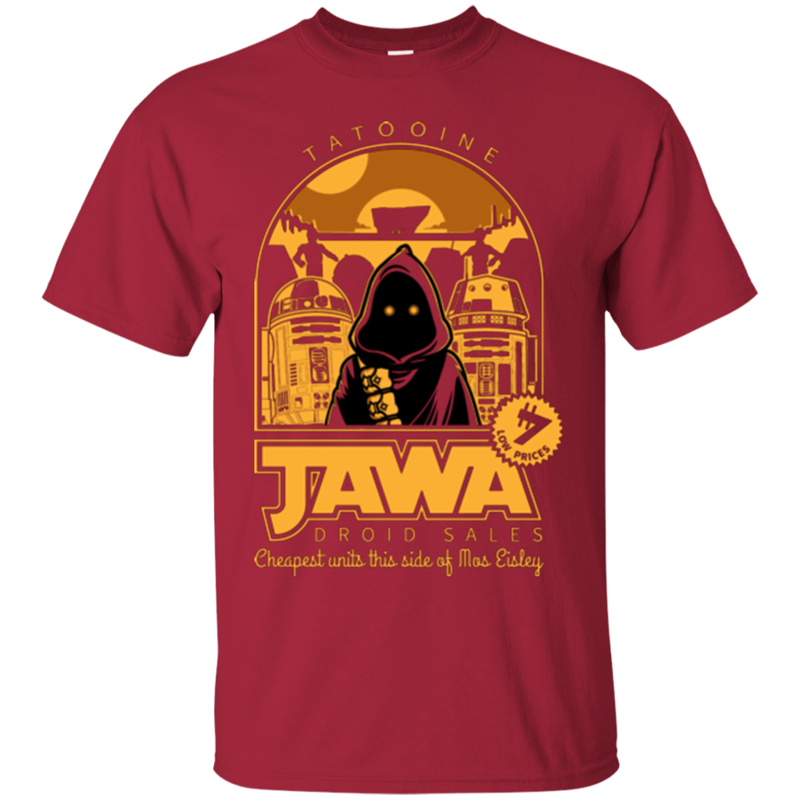 Jawa Droid Sales T-Shirt – Pop Up Tee