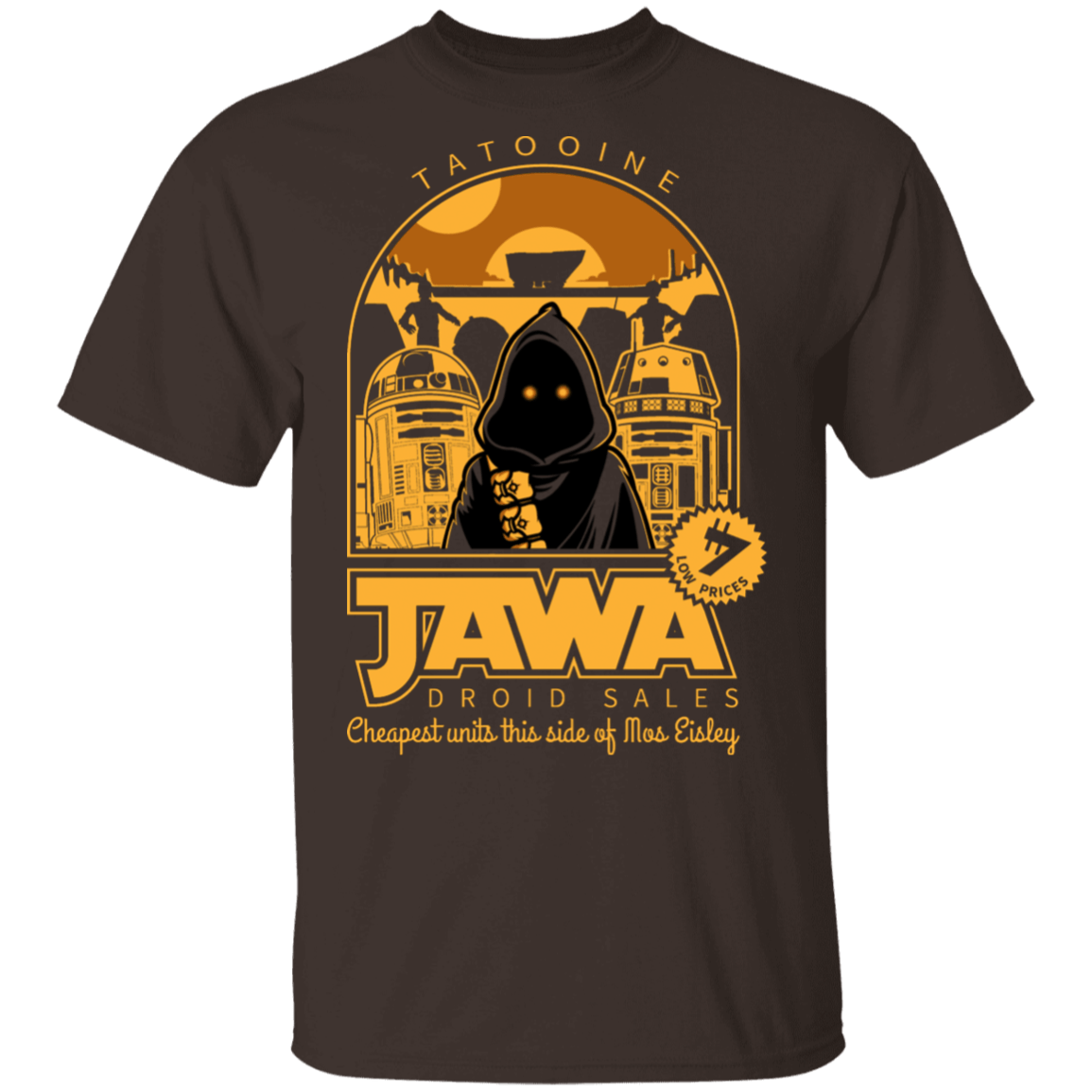 T-Shirts Dark Chocolate / S Jawa Droid Sales T-Shirt