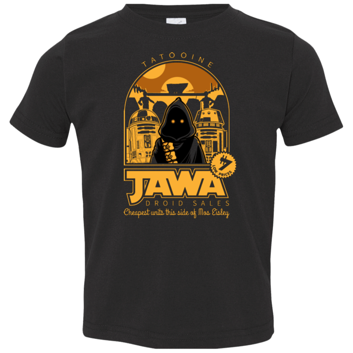 T-Shirts Black / 2T Jawa Droid Sales Toddler Premium T-Shirt