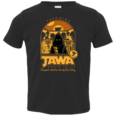 T-Shirts Black / 2T Jawa Droid Sales Toddler Premium T-Shirt