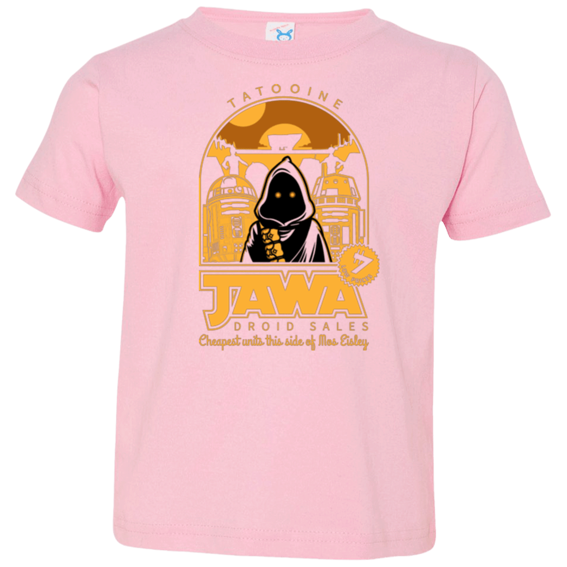 T-Shirts Pink / 2T Jawa Droid Sales Toddler Premium T-Shirt
