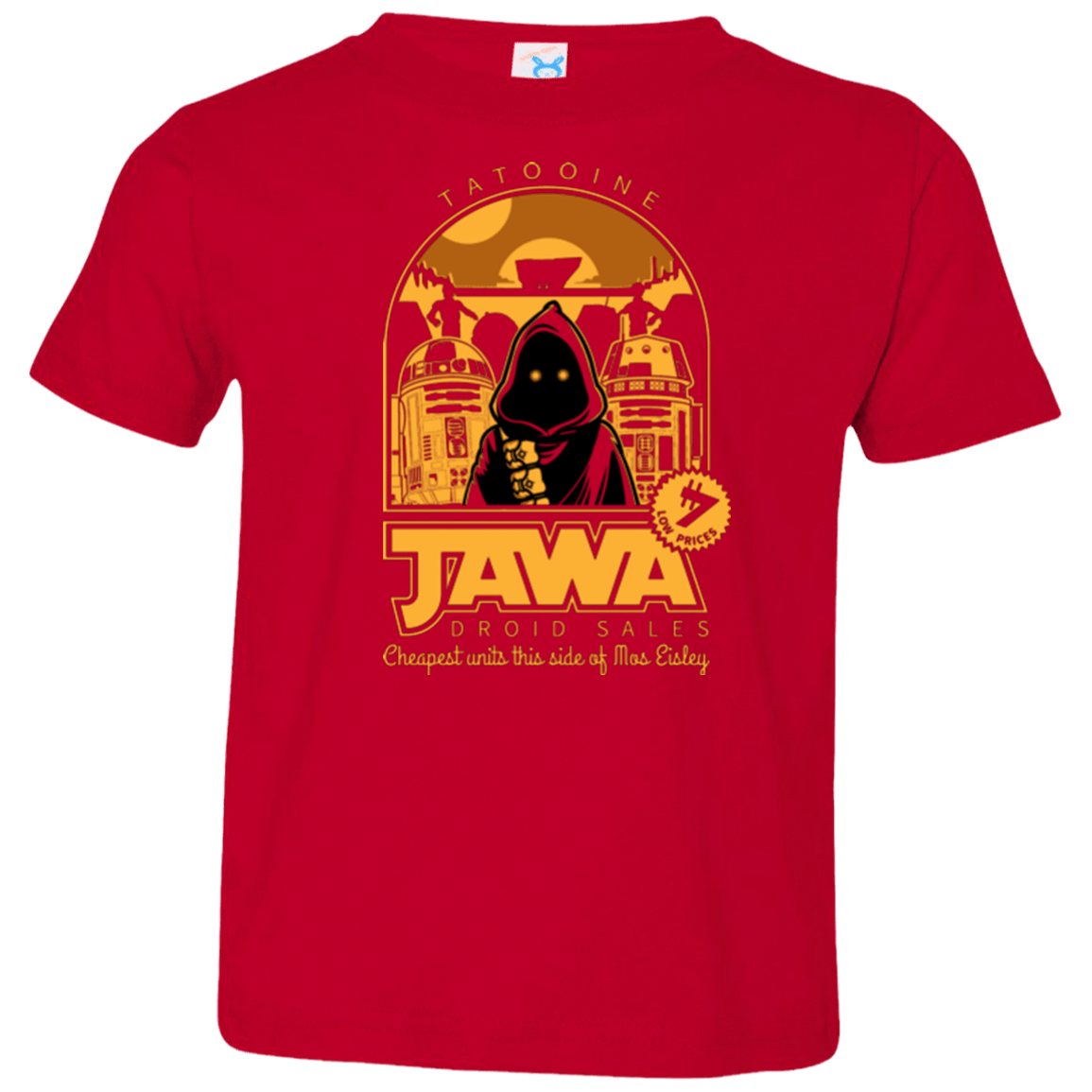 T-Shirts Red / 2T Jawa Droid Sales Toddler Premium T-Shirt