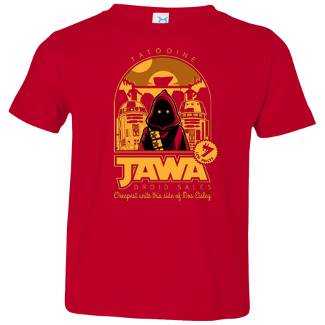 T-Shirts Red / 2T Jawa Droid Sales Toddler Premium T-Shirt