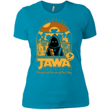 T-Shirts Turquoise / X-Small Jawa Droid Sales Women's Premium T-Shirt