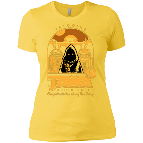 T-Shirts Vibrant Yellow / X-Small Jawa Droid Sales Women's Premium T-Shirt