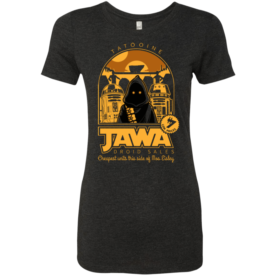 T-Shirts Vintage Black / Small Jawa Droid Sales Women's Triblend T-Shirt