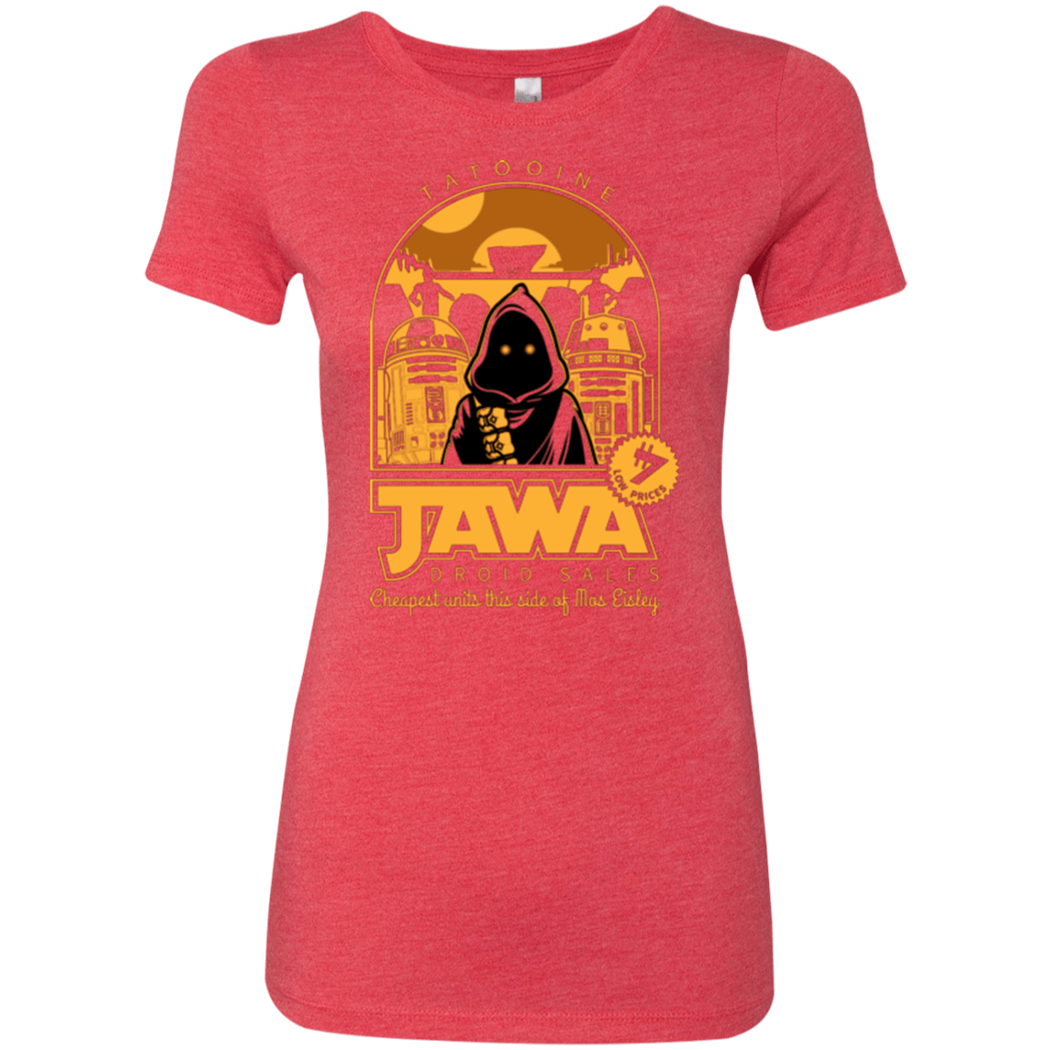 T-Shirts Vintage Red / Small Jawa Droid Sales Women's Triblend T-Shirt