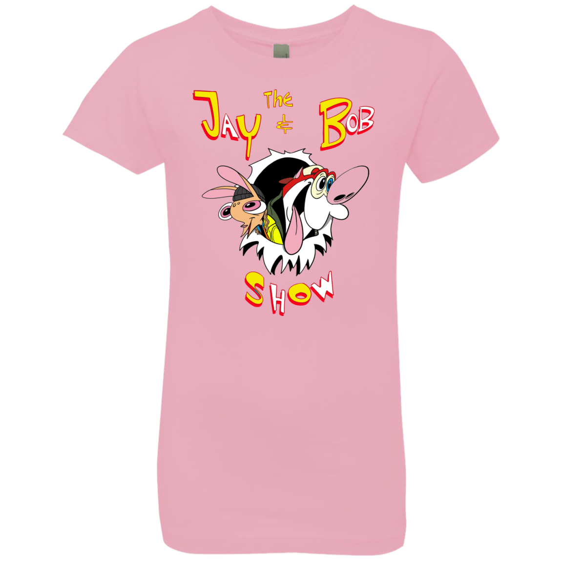 T-Shirts Light Pink / YXS Jay & Bob Girls Premium T-Shirt