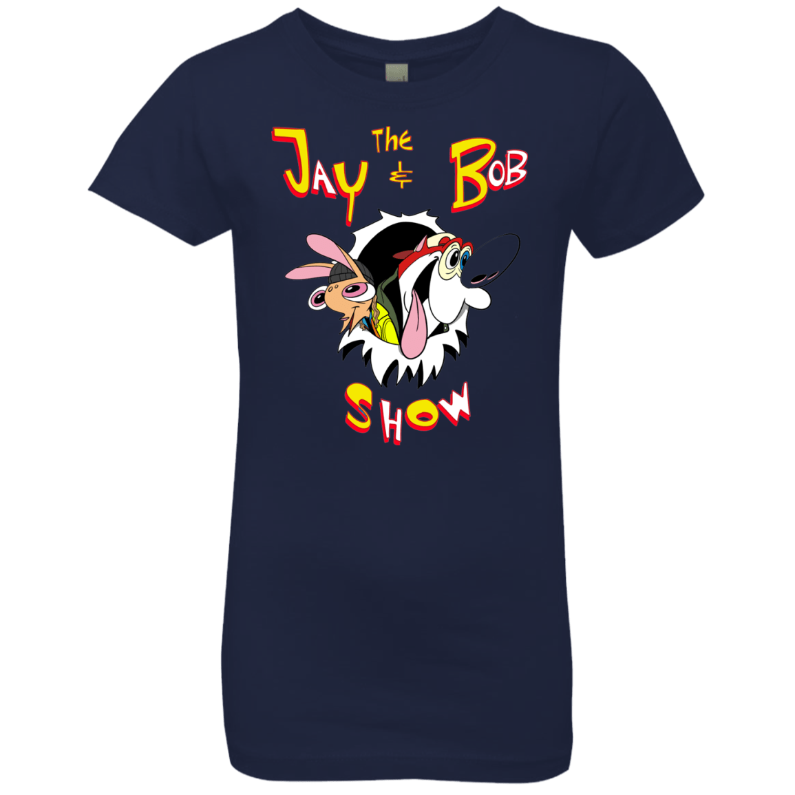 T-Shirts Midnight Navy / YXS Jay & Bob Girls Premium T-Shirt