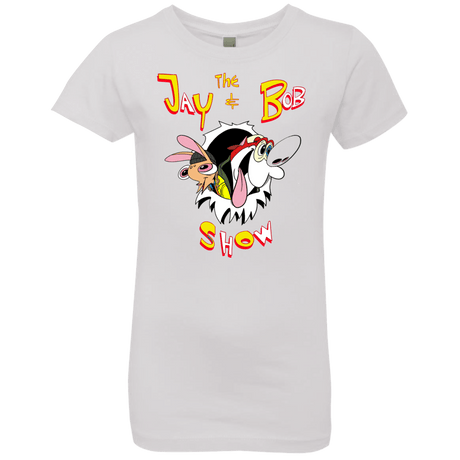 T-Shirts White / YXS Jay & Bob Girls Premium T-Shirt
