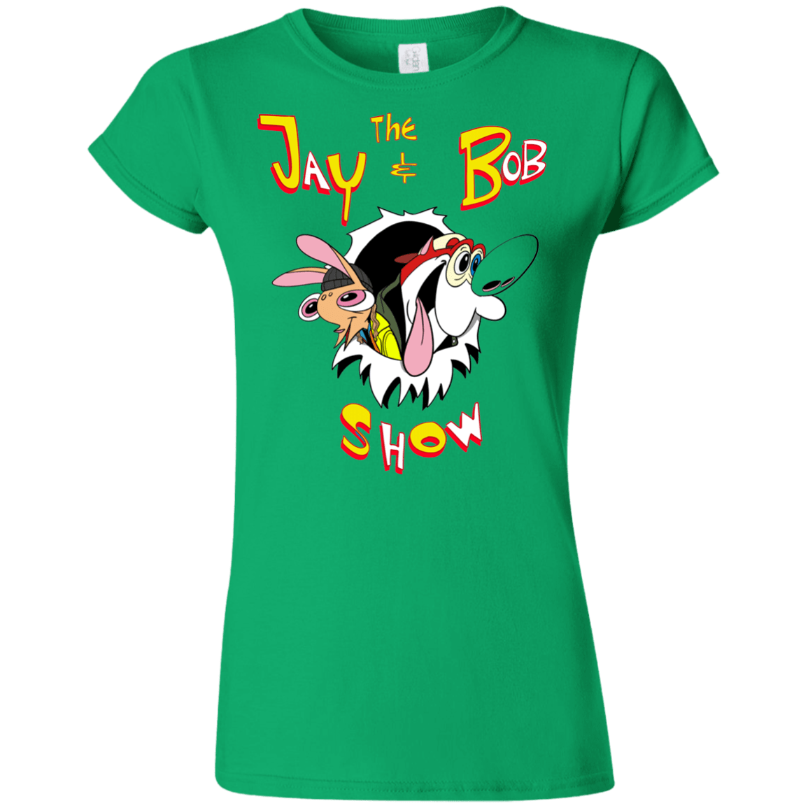 T-Shirts Irish Green / S Jay & Bob Junior Slimmer-Fit T-Shirt