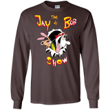 T-Shirts Dark Chocolate / S Jay & Bob Men's Long Sleeve T-Shirt