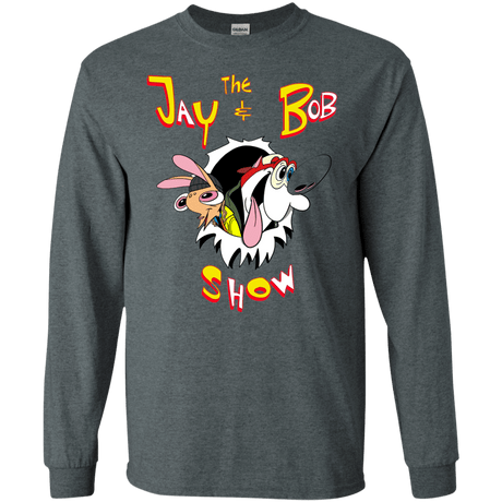 T-Shirts Dark Heather / S Jay & Bob Men's Long Sleeve T-Shirt