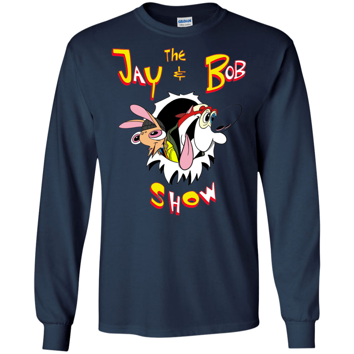 T-Shirts Navy / S Jay & Bob Men's Long Sleeve T-Shirt