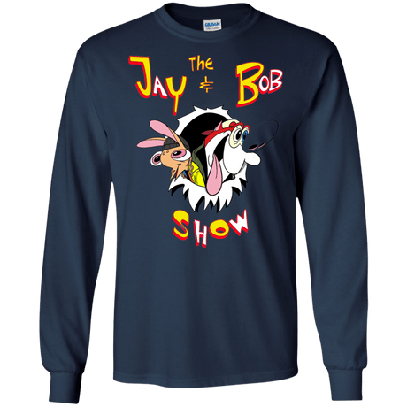 T-Shirts Navy / S Jay & Bob Men's Long Sleeve T-Shirt