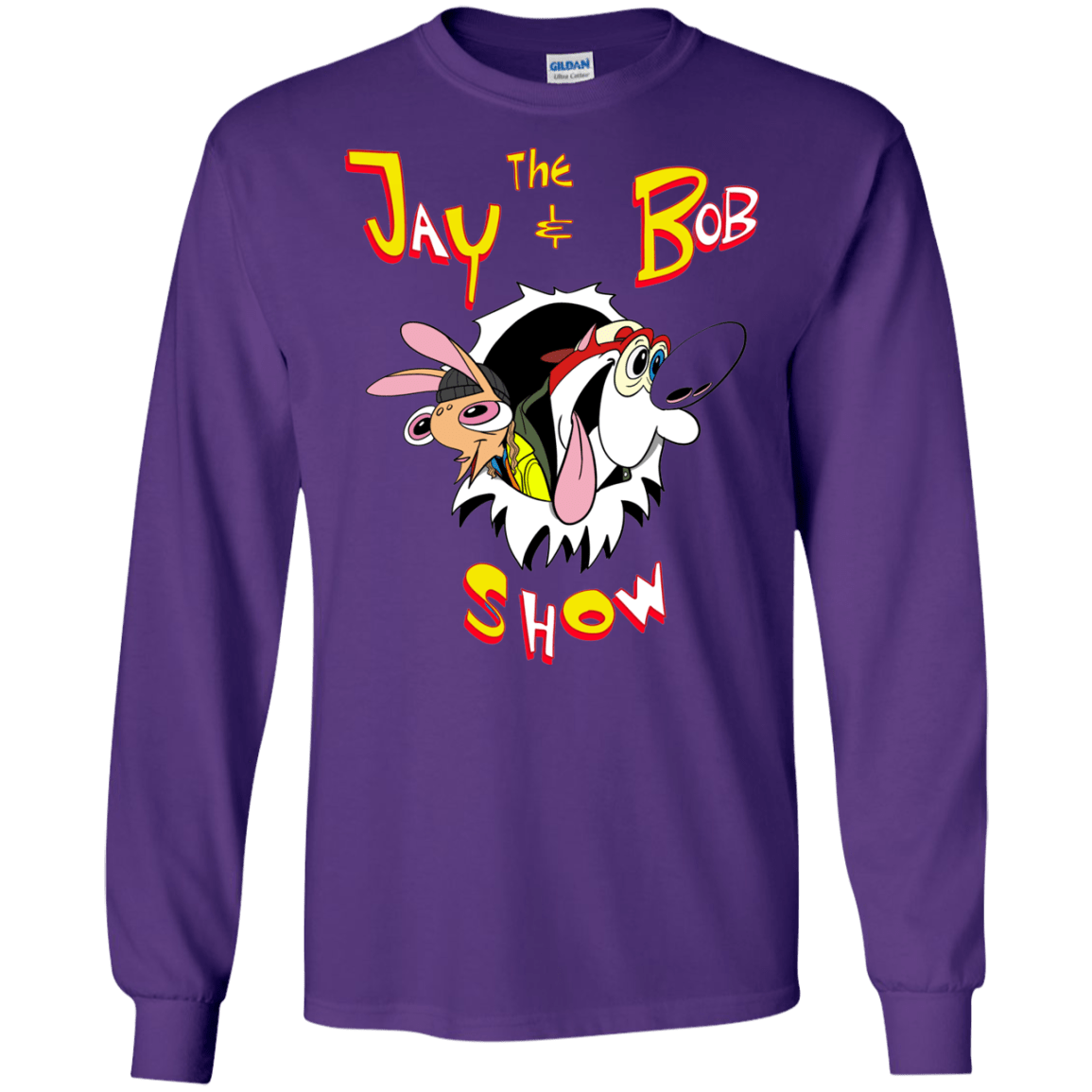 T-Shirts Purple / S Jay & Bob Men's Long Sleeve T-Shirt