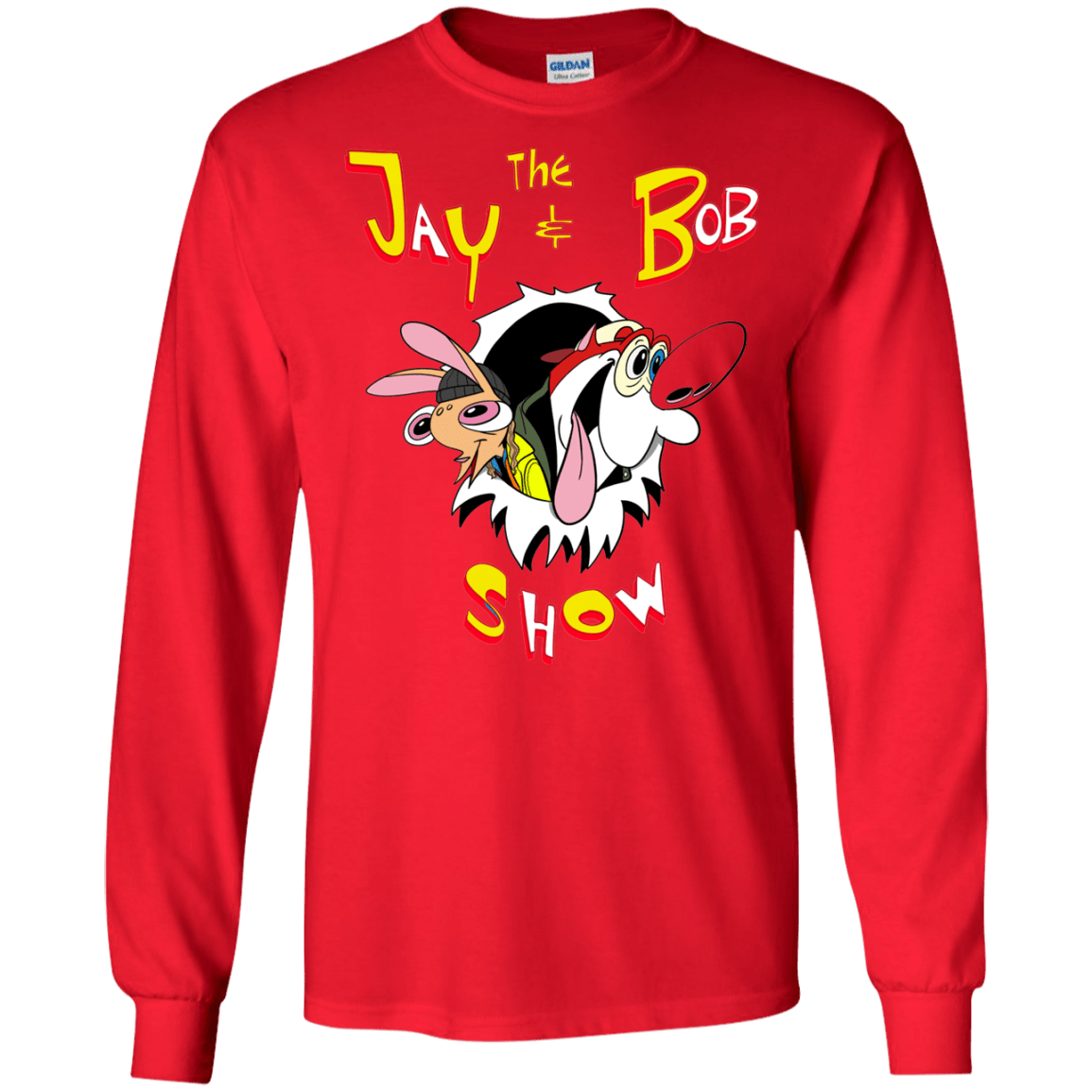 T-Shirts Red / S Jay & Bob Men's Long Sleeve T-Shirt