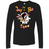 T-Shirts Black / S Jay & Bob Men's Premium Long Sleeve