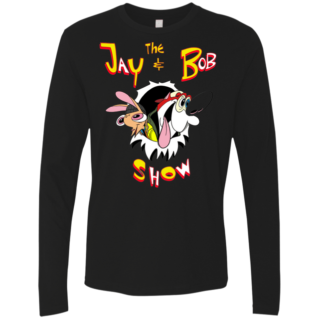 T-Shirts Black / S Jay & Bob Men's Premium Long Sleeve