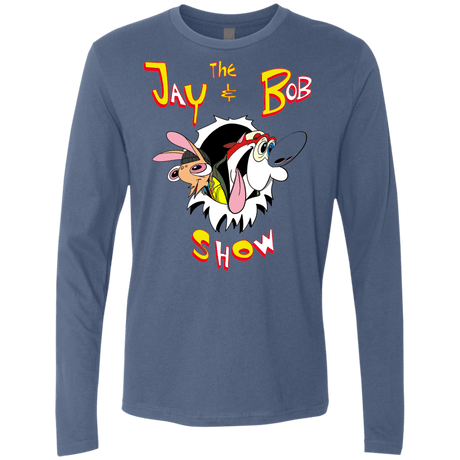 T-Shirts Indigo / S Jay & Bob Men's Premium Long Sleeve